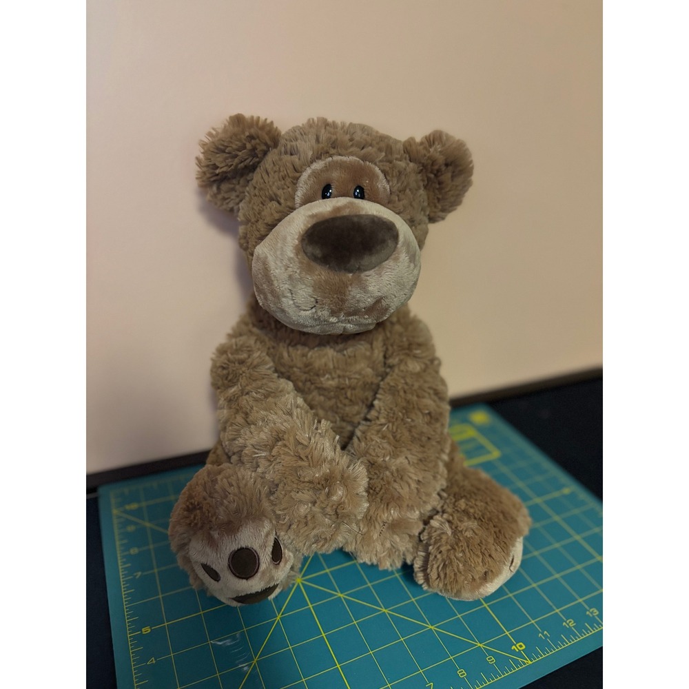 Gund Grahm Teddy Bear Tan Brown Plush Soft Floppy Stuffed Animal 12 inch 4061315